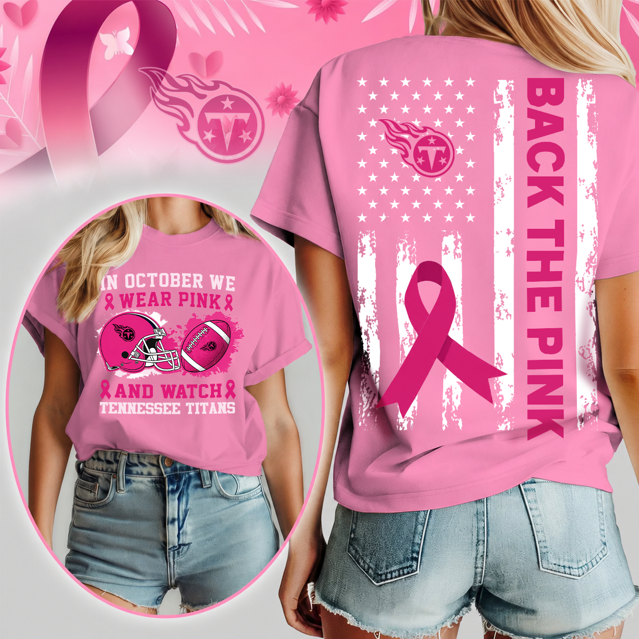 TT x Pink Out Breast Cancer Shirt