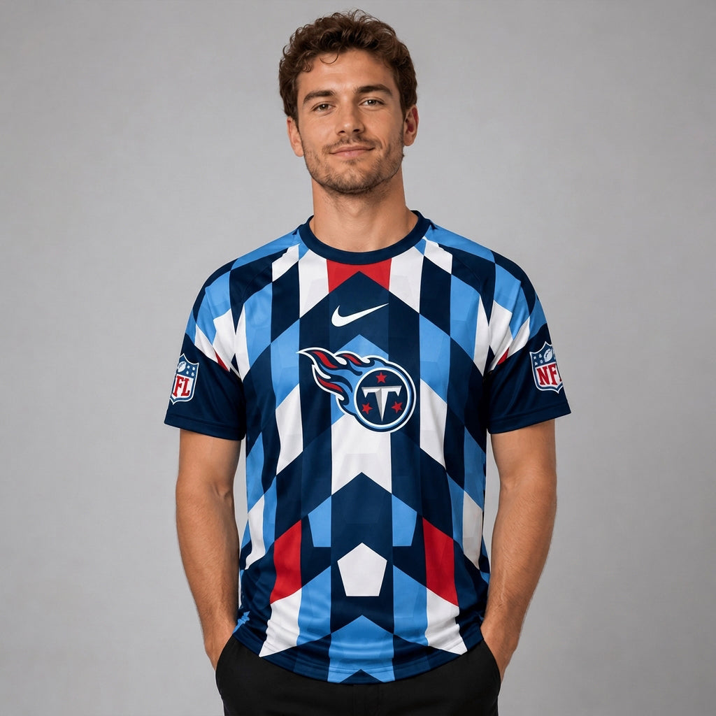 TT x Premium NFL Geometric Fan Performance T-Shirt