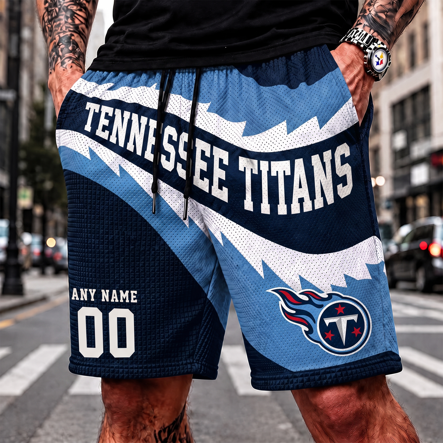 TT_NFL SHORT PANTS CUSTOM NAME & NUMBER FOR FAN