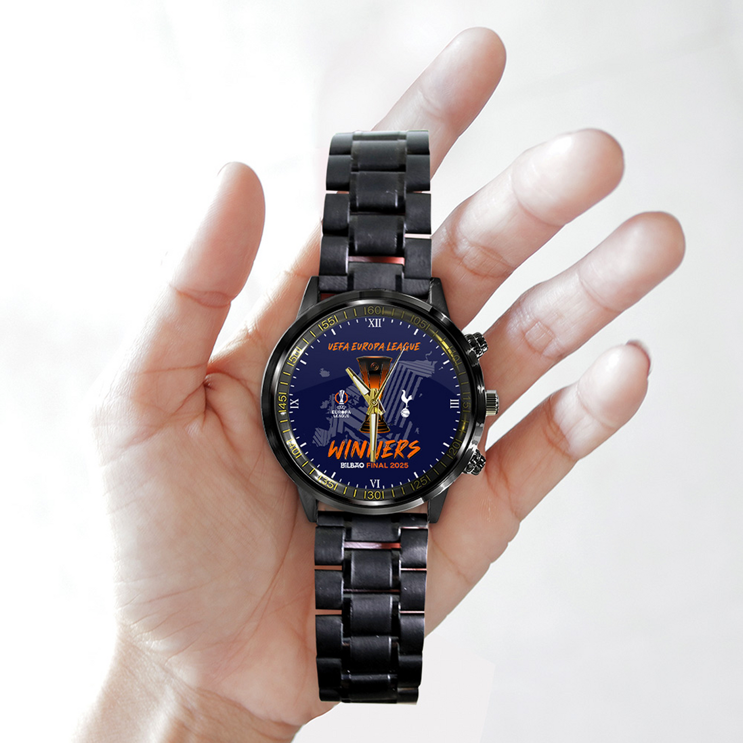 TOT Black Stainless Steel Watch NDD