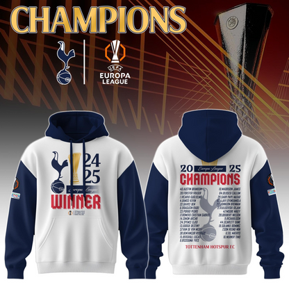 TOT UEFA Europa League Champion 2025 V19 Shirt DDTTTV