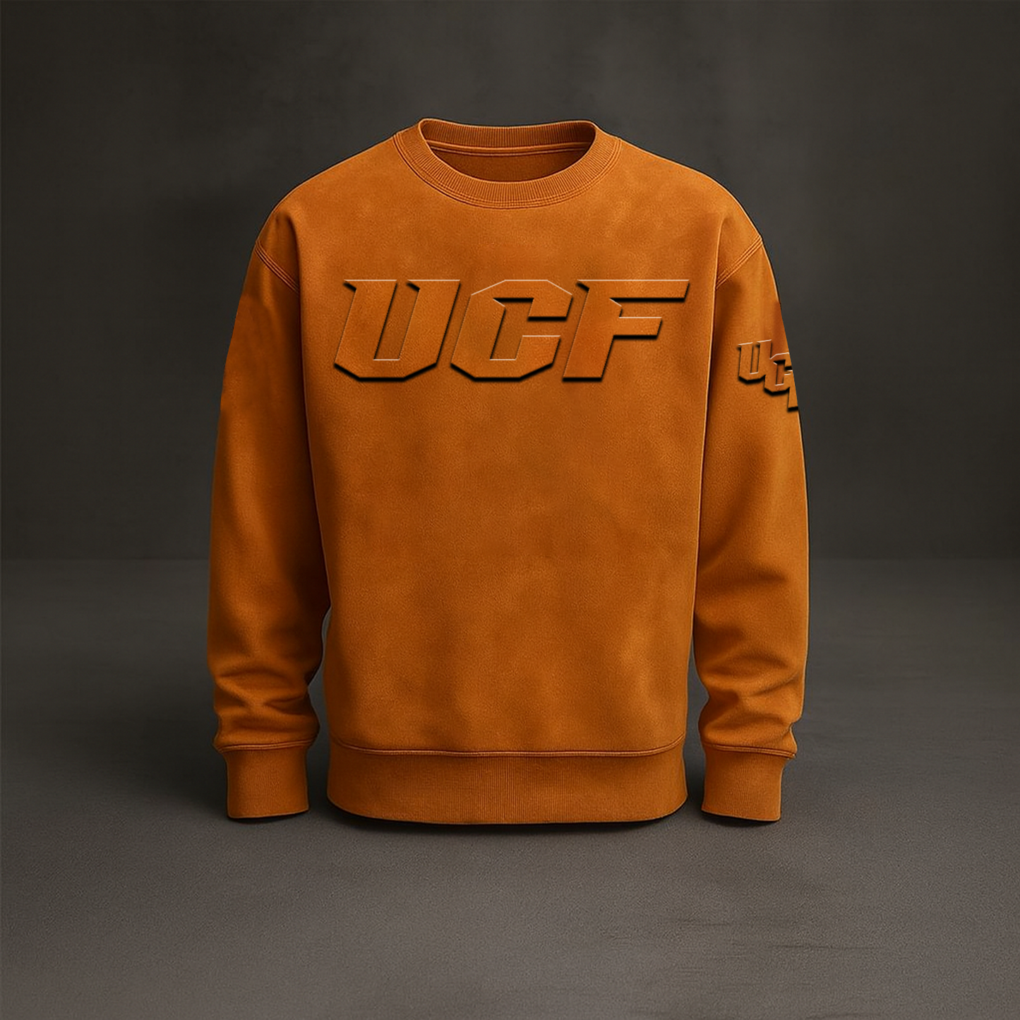 UCF x NCAA Embossed Sweat Shirt DATND TANTD