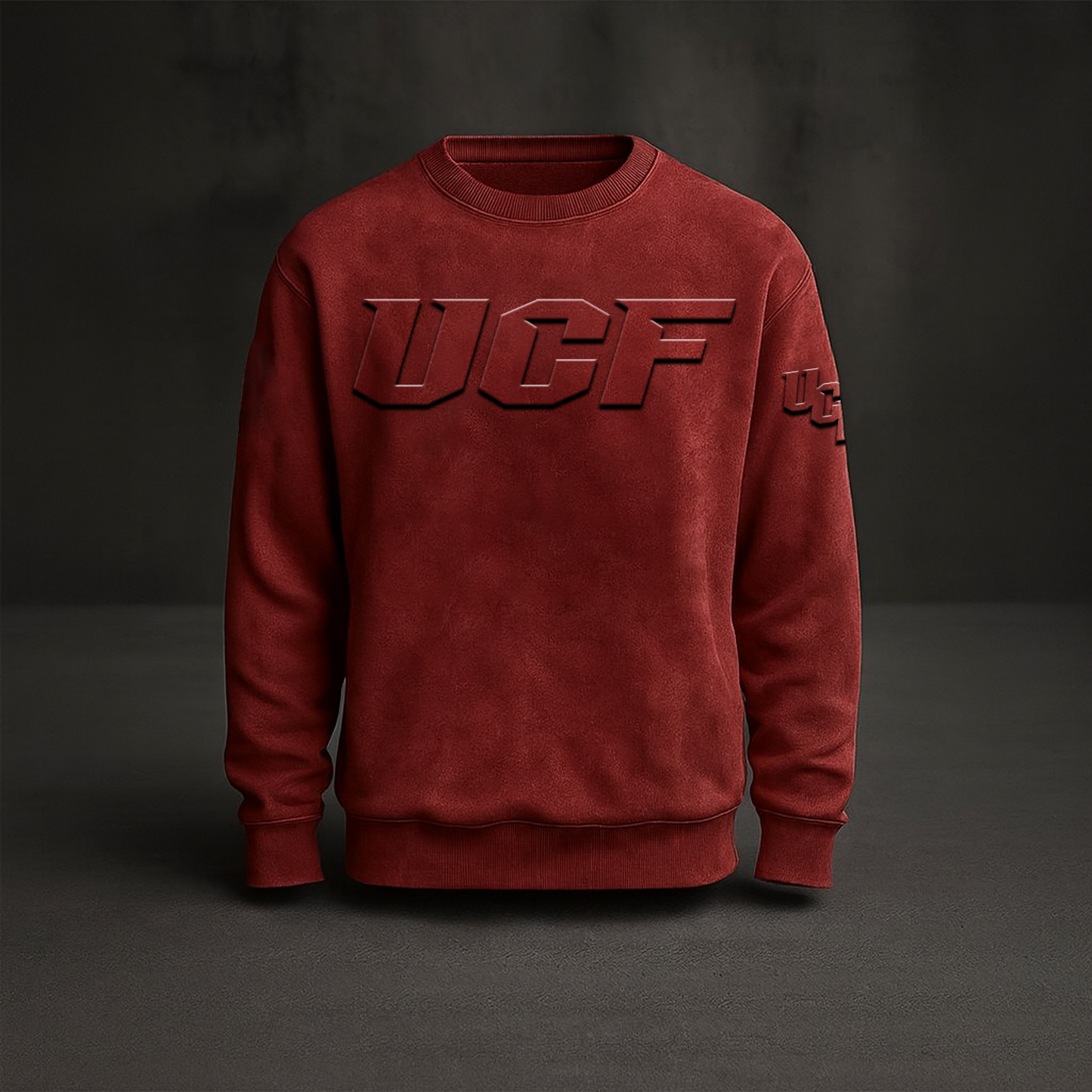 UCF x NCAA Embossed Sweat Shirt DATND TANTD