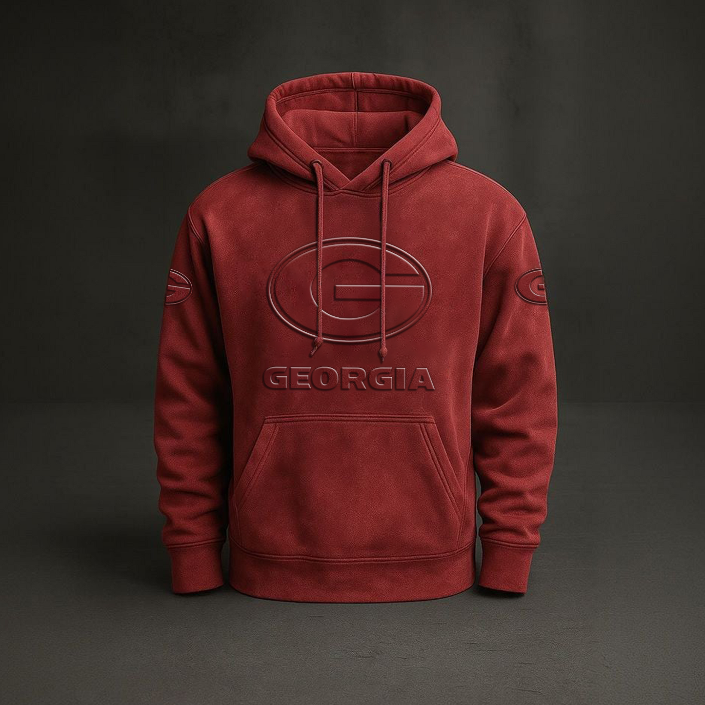 UGA Embossed Hoodie DatND DVT