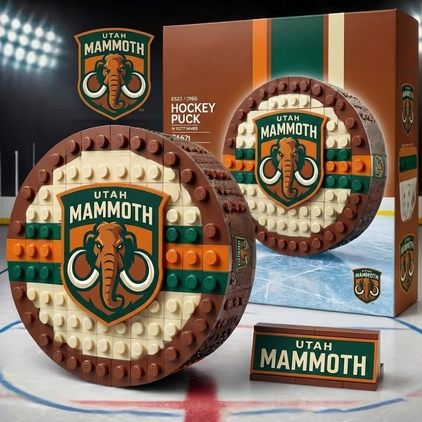 NHL Hockey Game Building Blocks 0512 DDT CTND