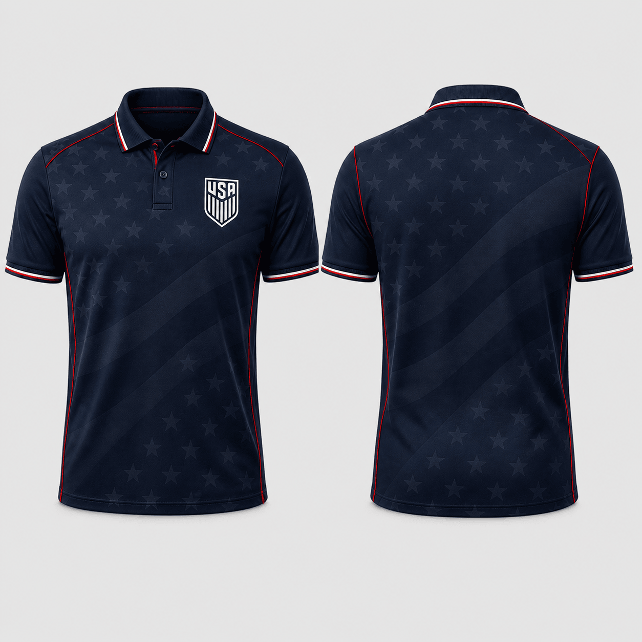 USA Premium WC26 Polo Shirt 0805 V DatND DVT