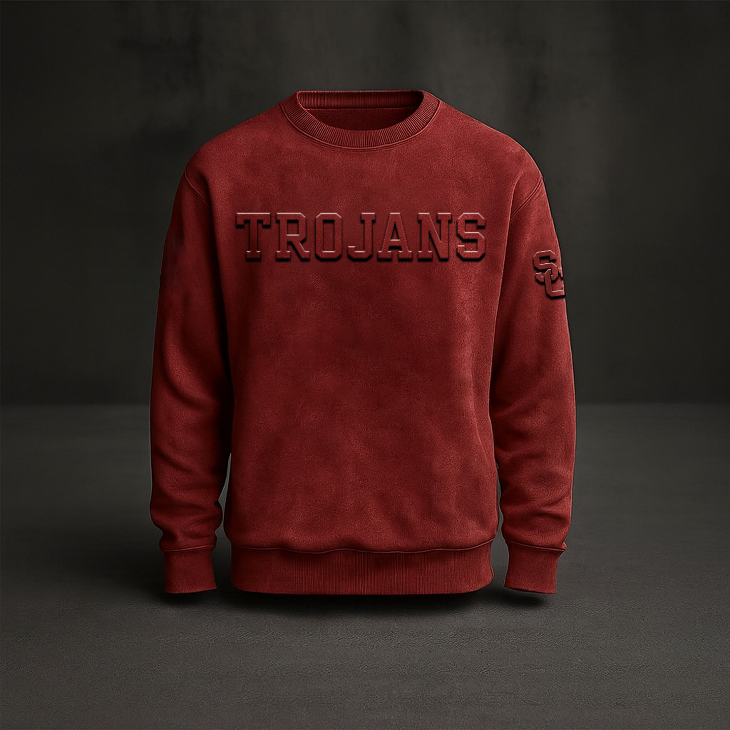 USC x NCAA Embossed Sweat Shirt DATND TANTD