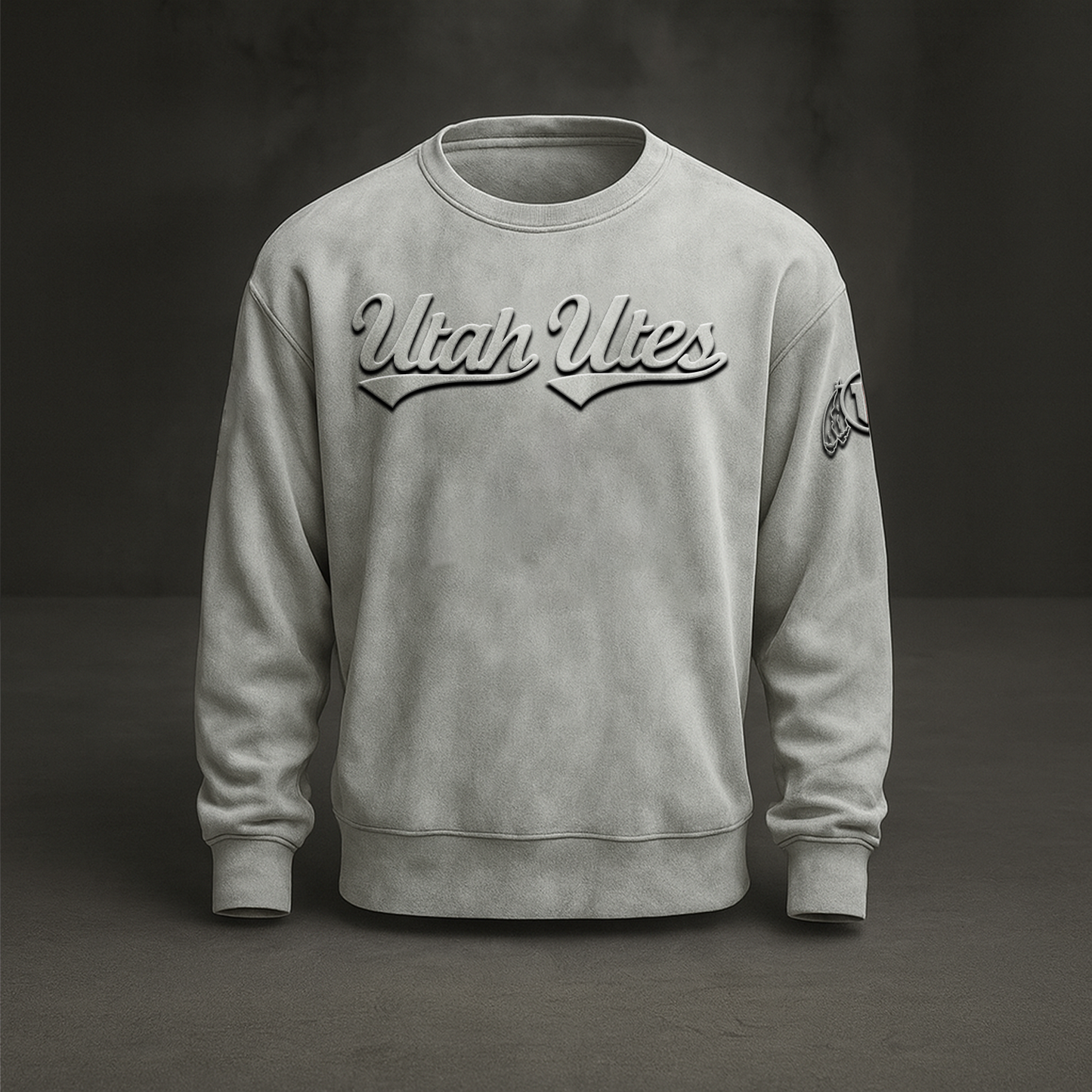 UTAH x NCAA Embossed Sweat Shirt DATND TANTD