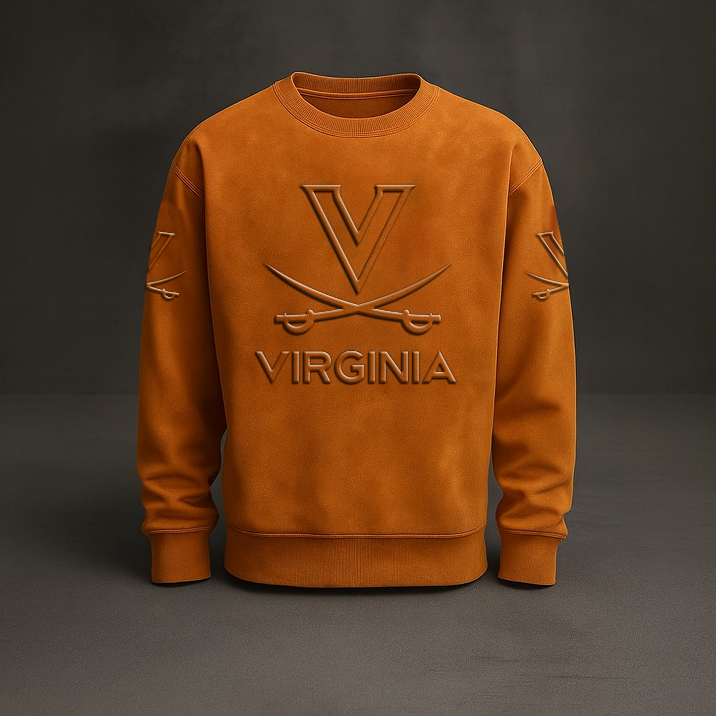UVA Embossed SweatShirt DatND DVT
