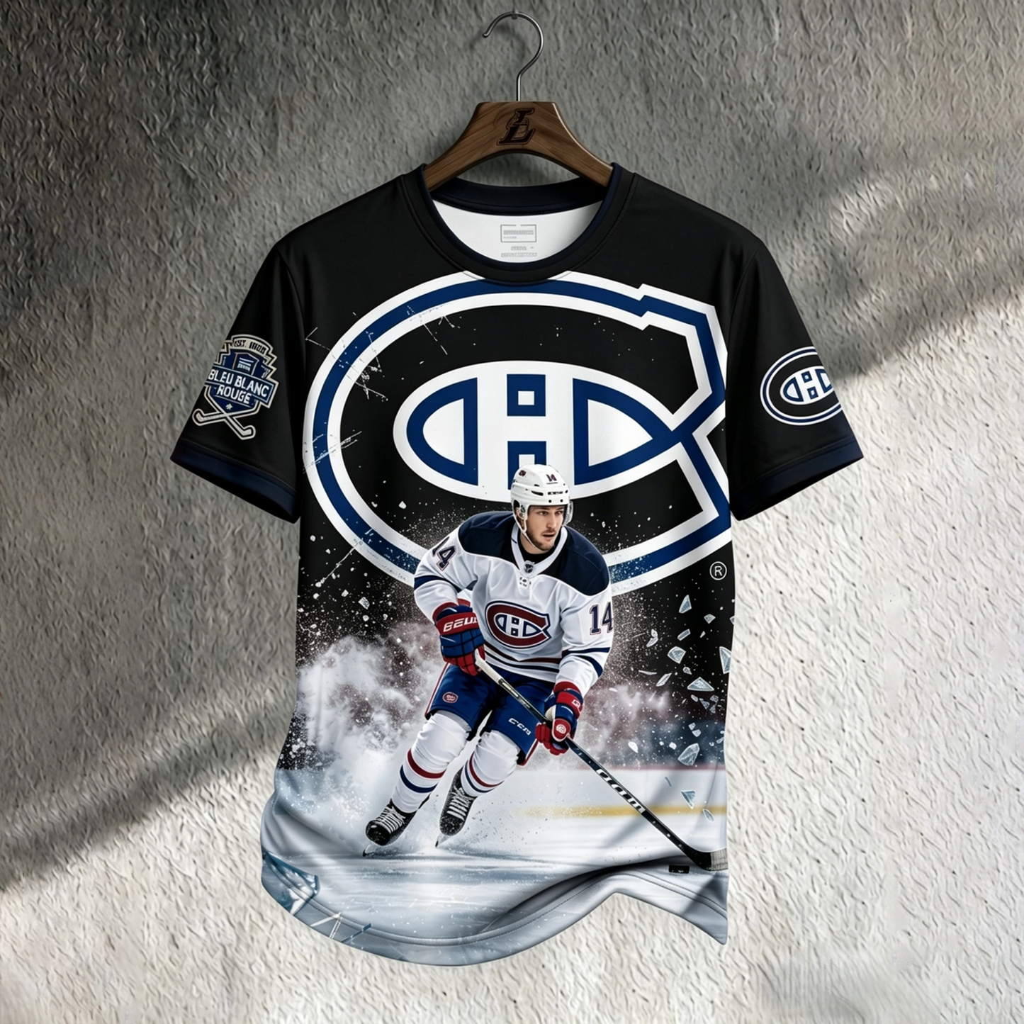 Unisex MC x NHL Inspired Trendy T-shirt V10 DATND TANTD 140526