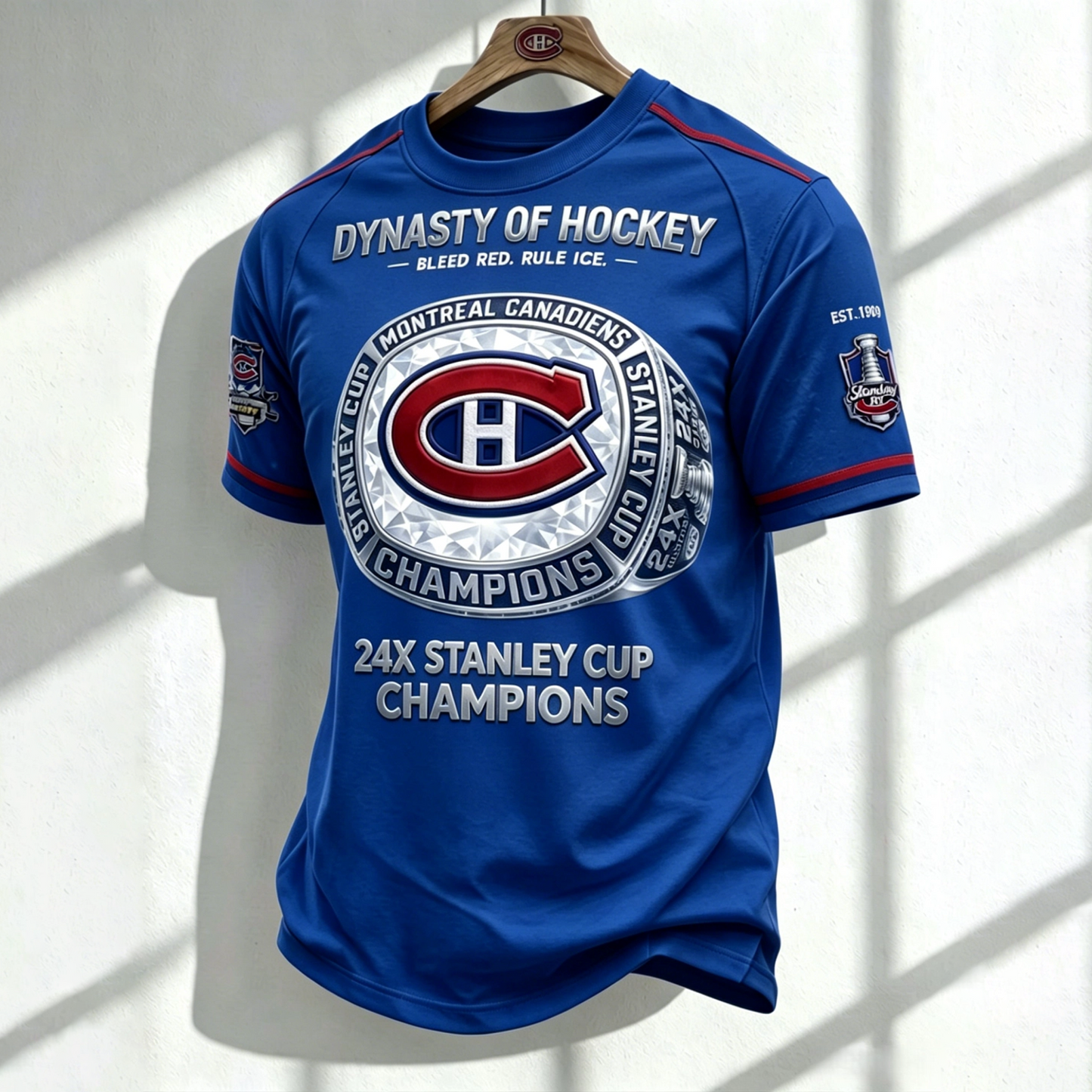 Unisex MC x NHL Inspired Trendy T-shirt V2 DATND TANTD 140526