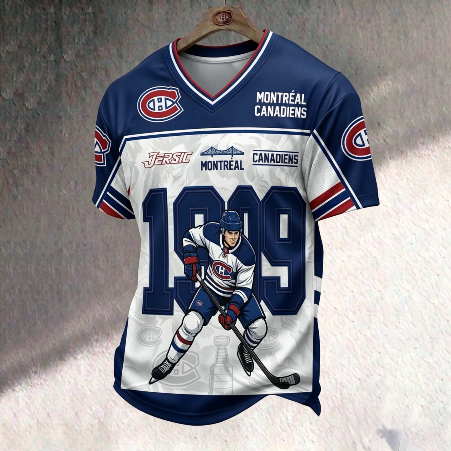Unisex MC x NHL Inspired Trendy T-shirt V29 DATND TANTD 140526