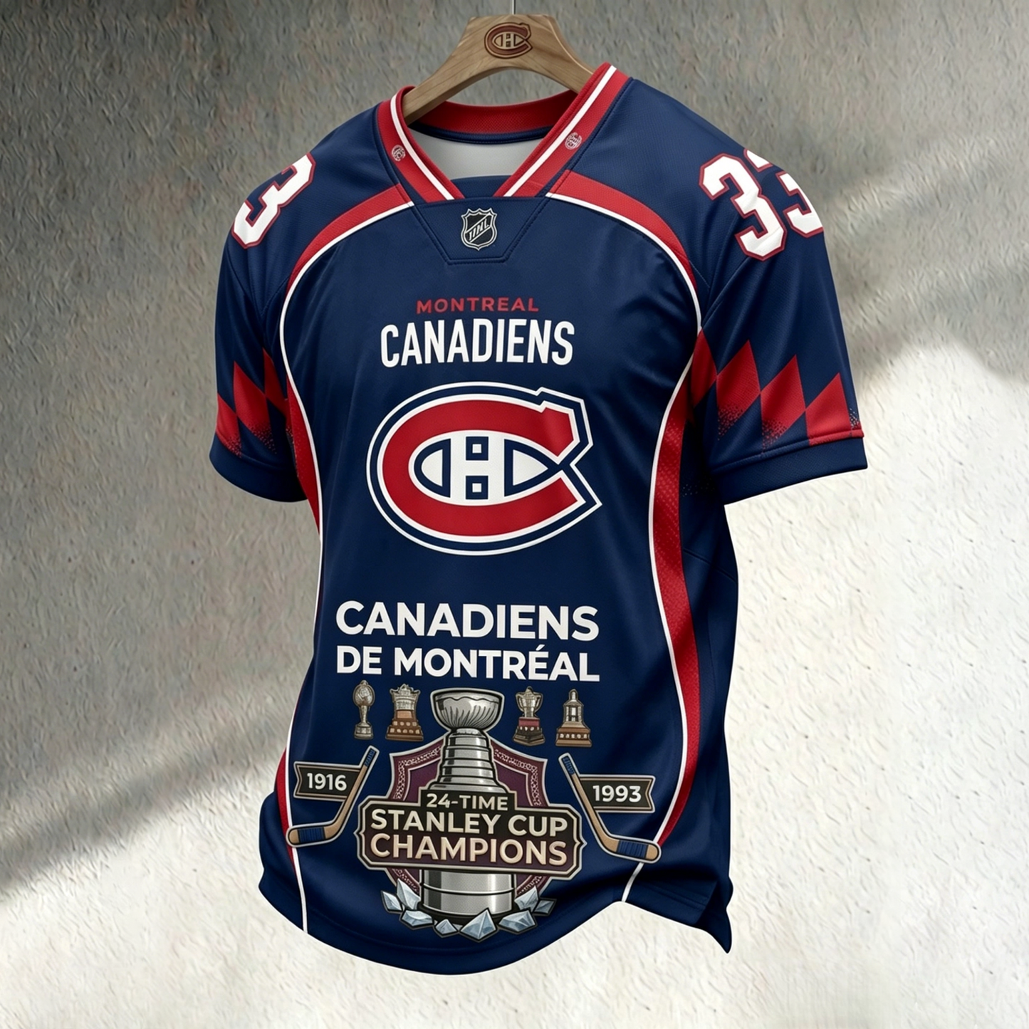 Unisex MC x NHL Inspired Trendy T-shirt V5 DATND TANTD 140526