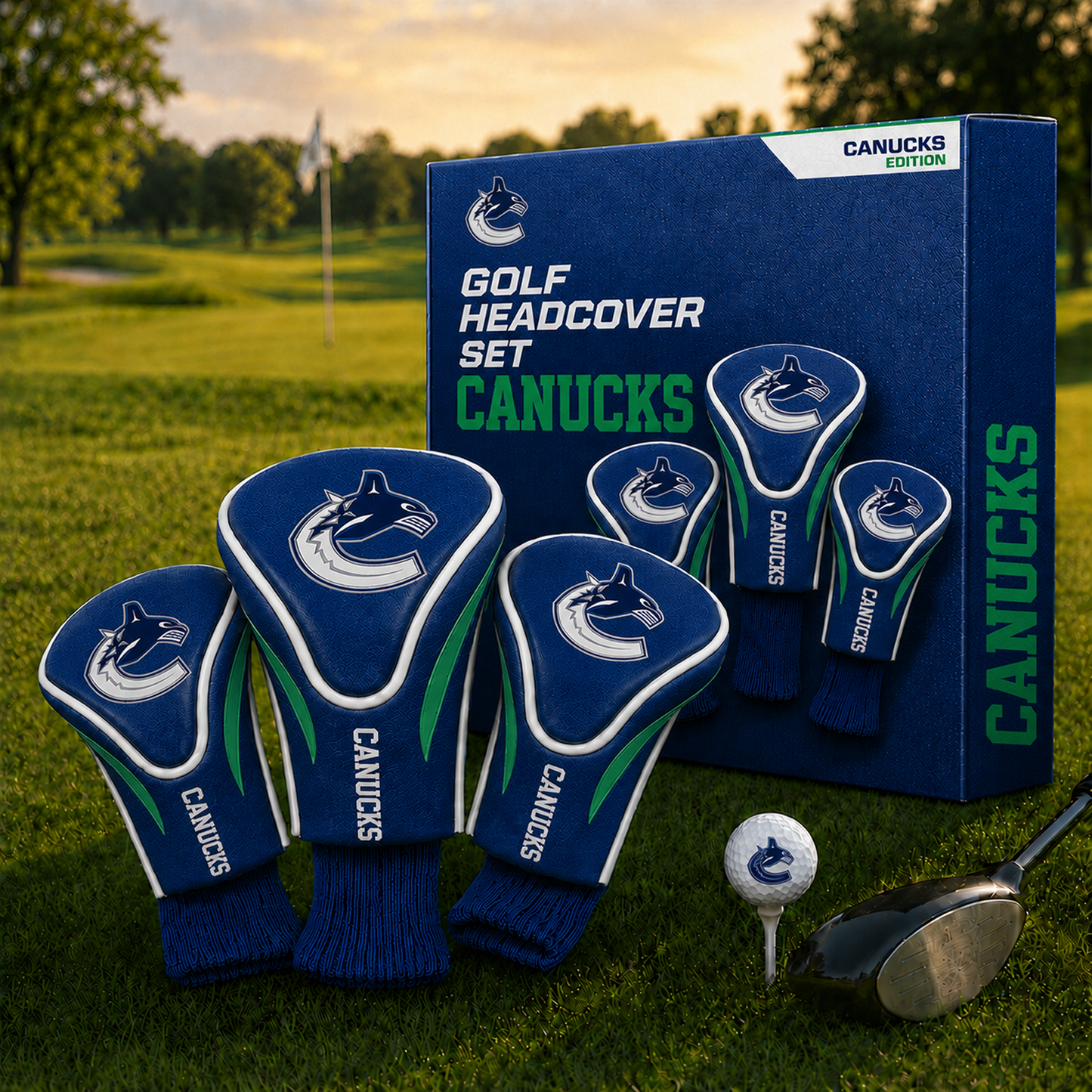 VAN Team Golf NHL 3-Pack Contour Sock Headcovers