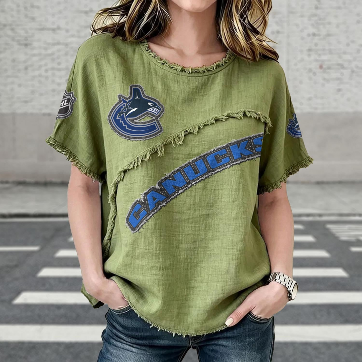 VAN x NHL Womenƒ??s Vintage O-Neck 2905 DatND DVT