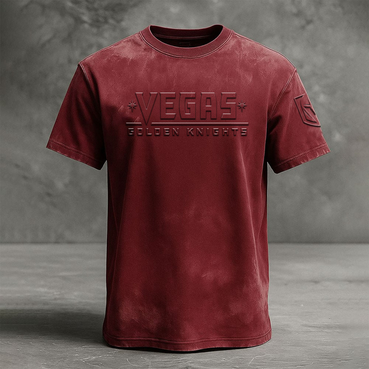 VGK x NHL Embossed Tshirt 0905 DatND DVT