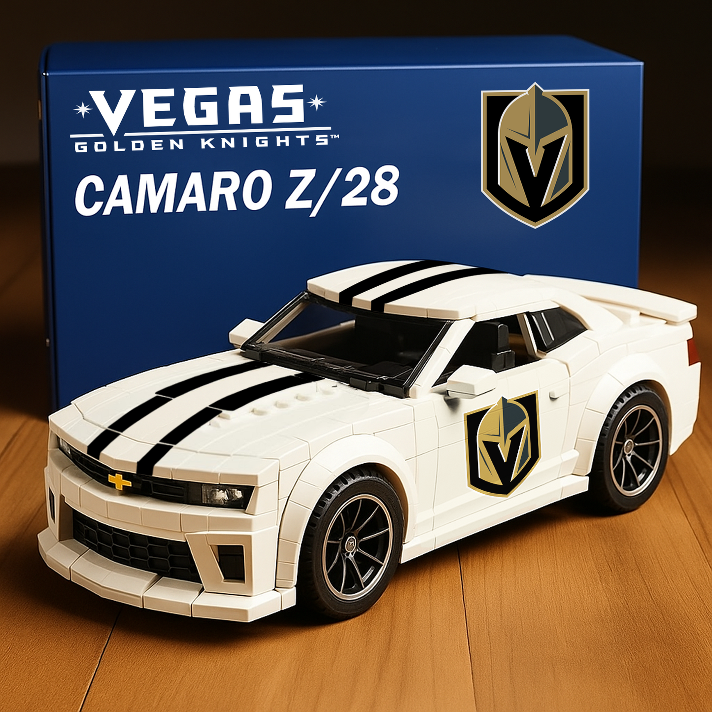 VGK x NHL Football Team Camaro Z28 DATND TANTD