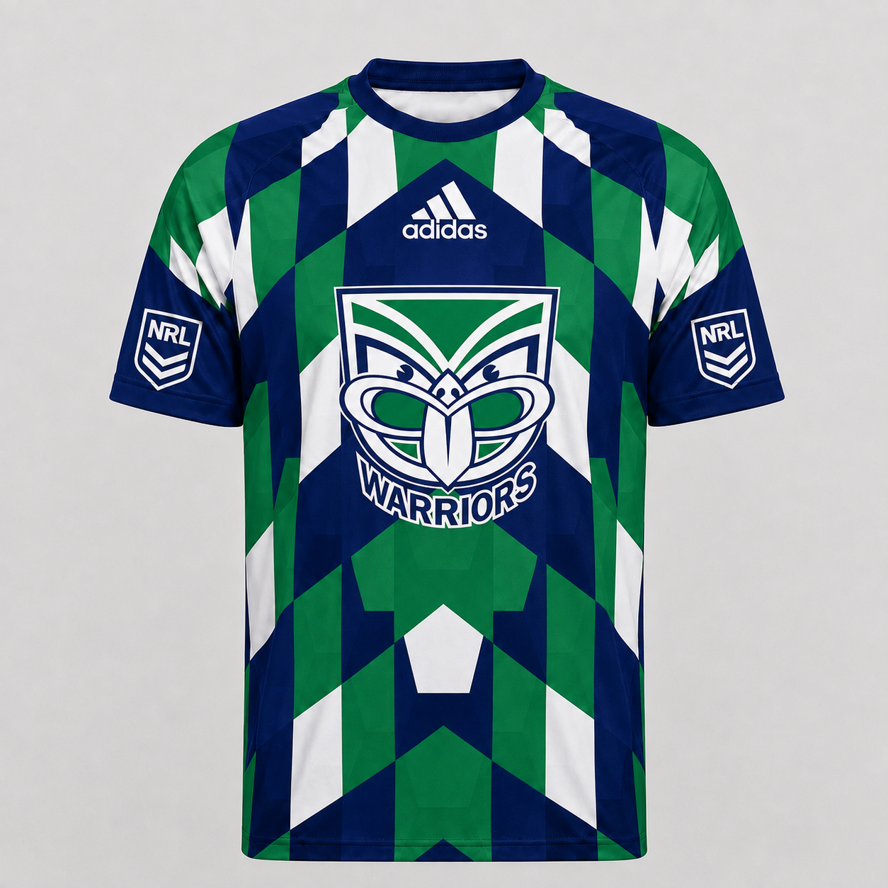 WAR x NRL Premium Geometric Fan Performance T-Shirt