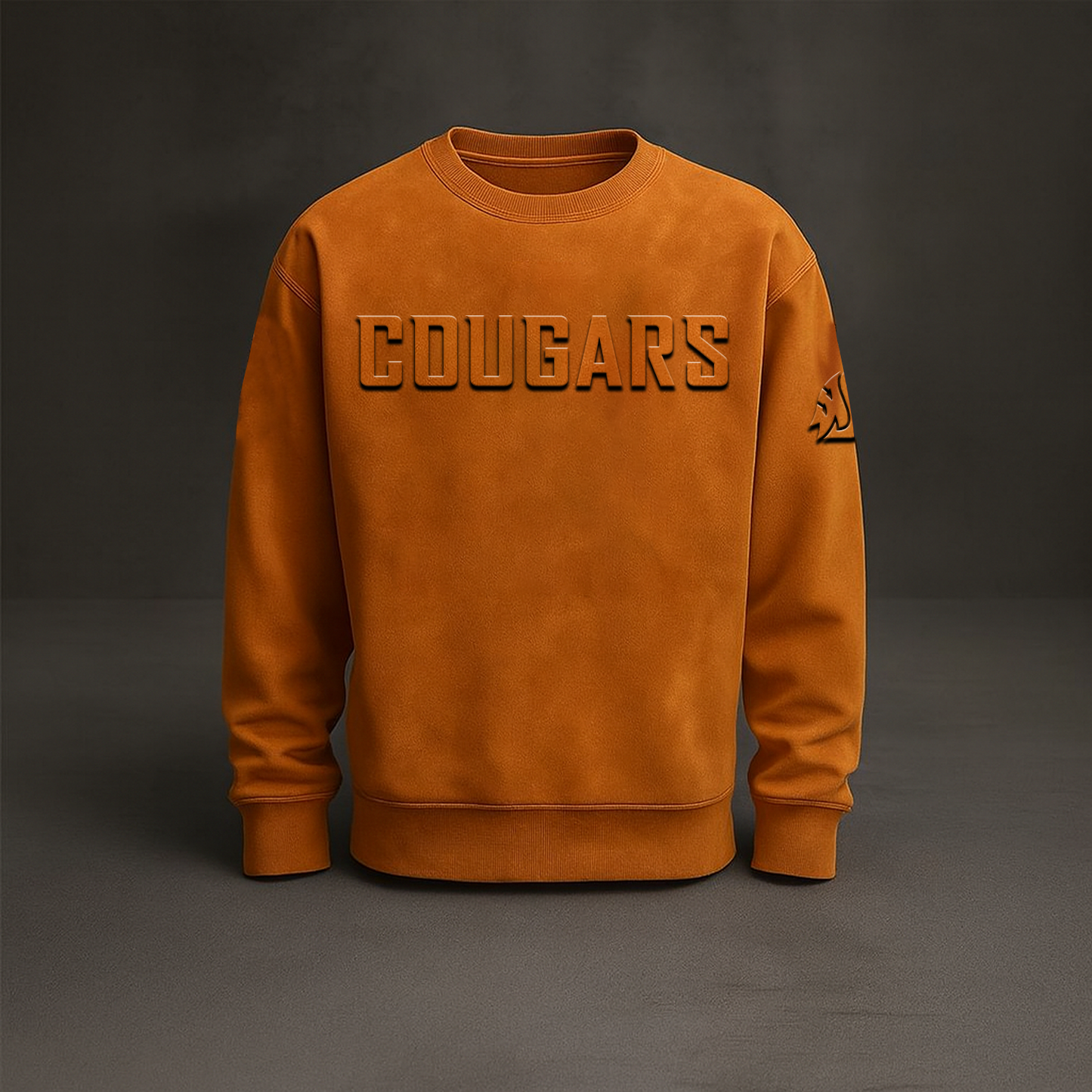WAS x NCAA Embossed Sweat Shirt DATND TANTD