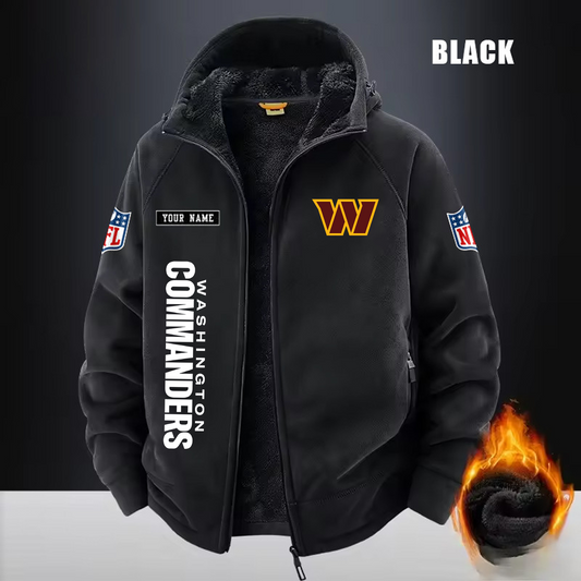 WAS x NFL 3D Half-zip Hoodie DATND TANTD