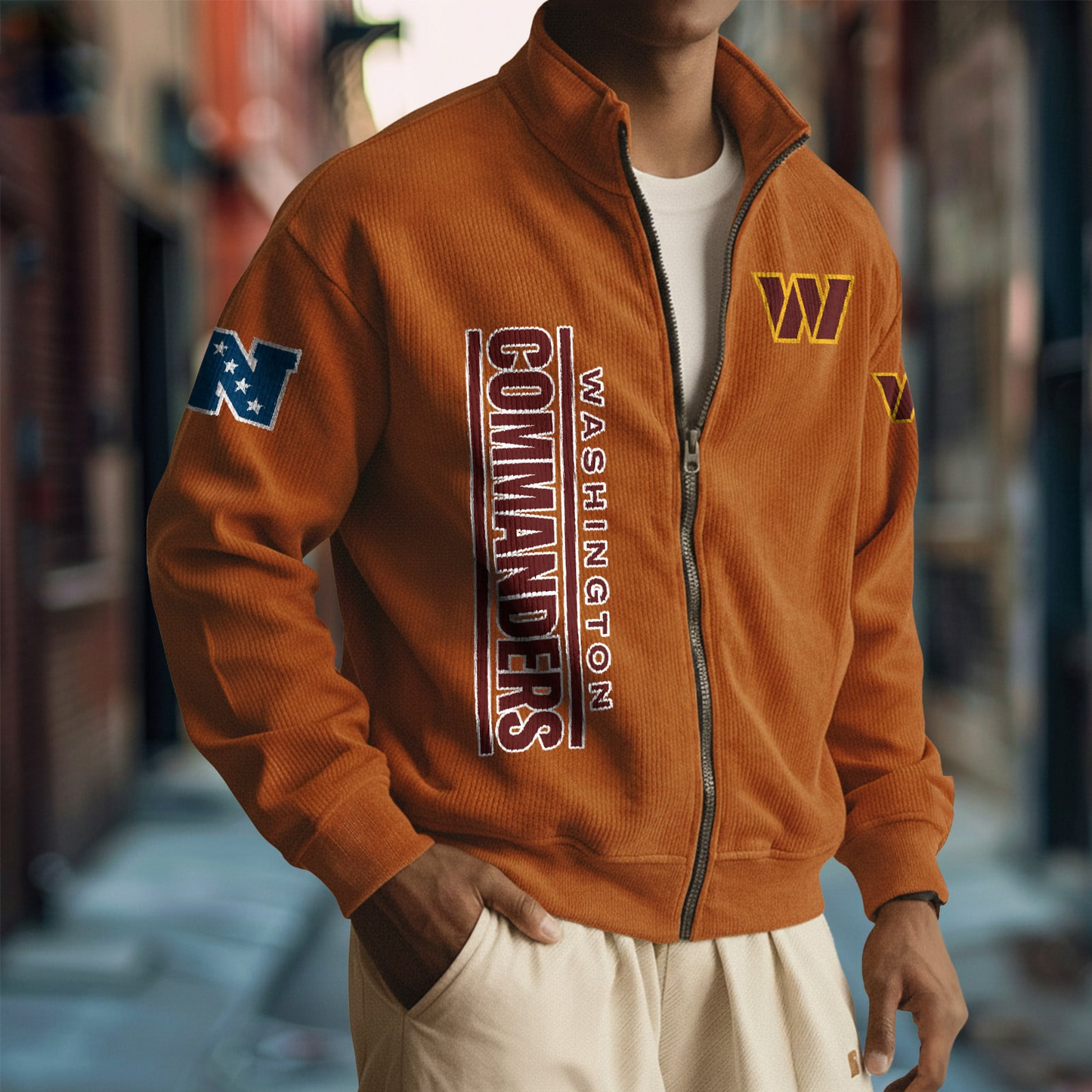 WAS x NFL Corduroy Zip-Up Jacket DatND DVT