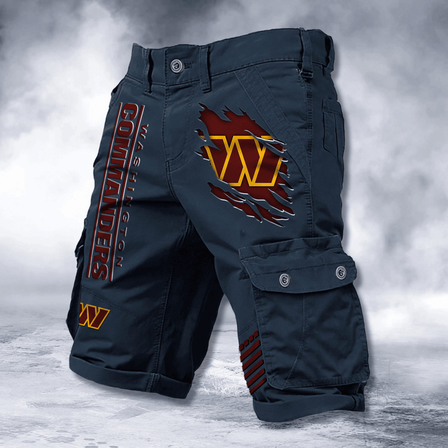 WAS x NFL Cotton Cargo Shorts DATND TANTD 2705