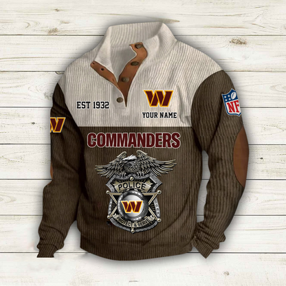 WAS x NFL Custom Name Sport Sweatshirt DatND DVT