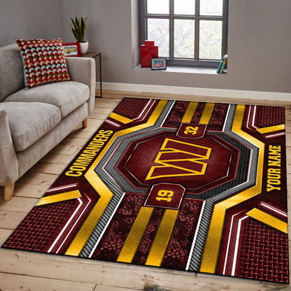 WAS x NFL Custom Rug DatND DVT