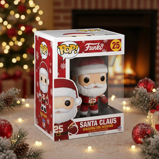 WAS x NFL Figures Santa Claus DATND TANTD