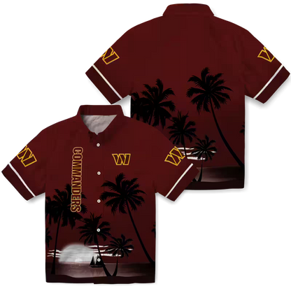 WAS x NFL Hawaiian Shirt ƒ?? Beach Sunset DATND TANTD 270526