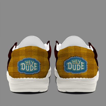 WAS x NFL Premium Hey Dude Shoes DATND TANTD