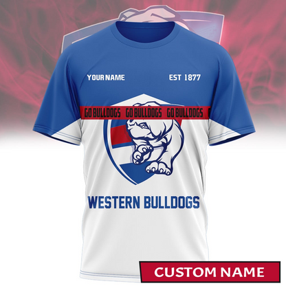 WB x AFL Personalized Premium 3D Shirt DDT CTND