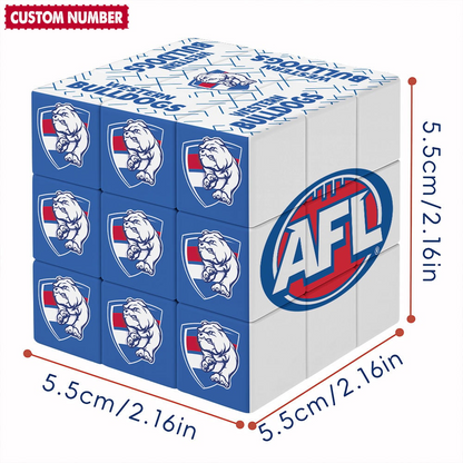 WB x AFL Personalized Rubik Cube Gifts For Fan DDT CTND