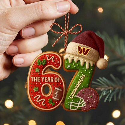 WC Premium NFL 67 Hanging Ornament DDT NTL