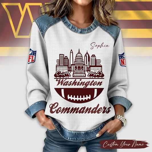 WC Premium NFL City Skyline Print Casual Sweatshirt DDT 081125 CTND