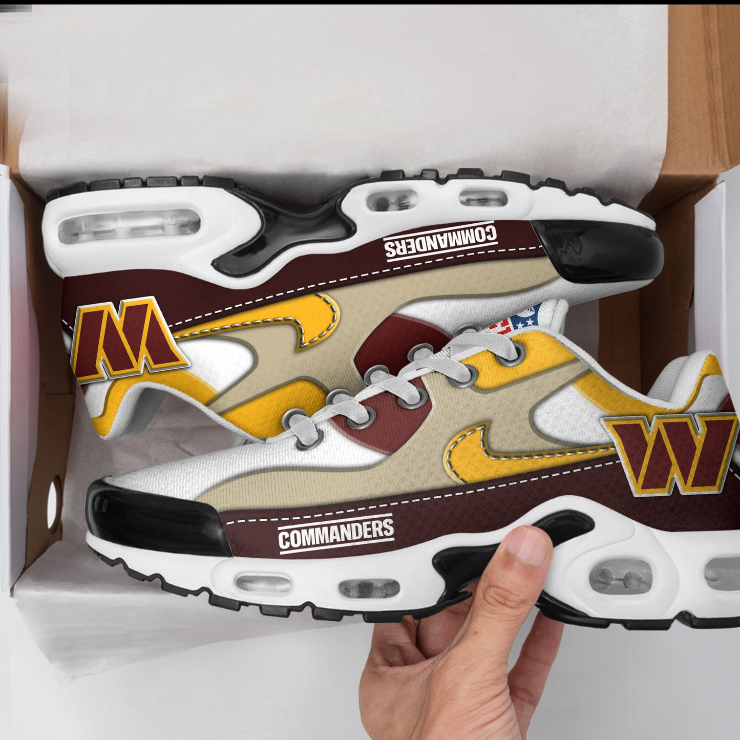 WC Premium NFL Color Block Air Max Shoes DDT CTND