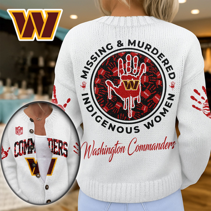 WC Premium NFL Cozy Knit Cardigan DDT NTL