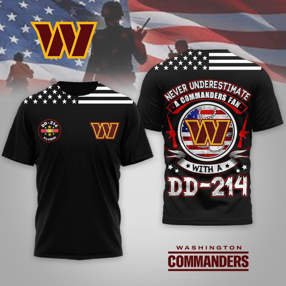 WC Premium NFL DD-214 Alumni 3D Shirt DDT NTL