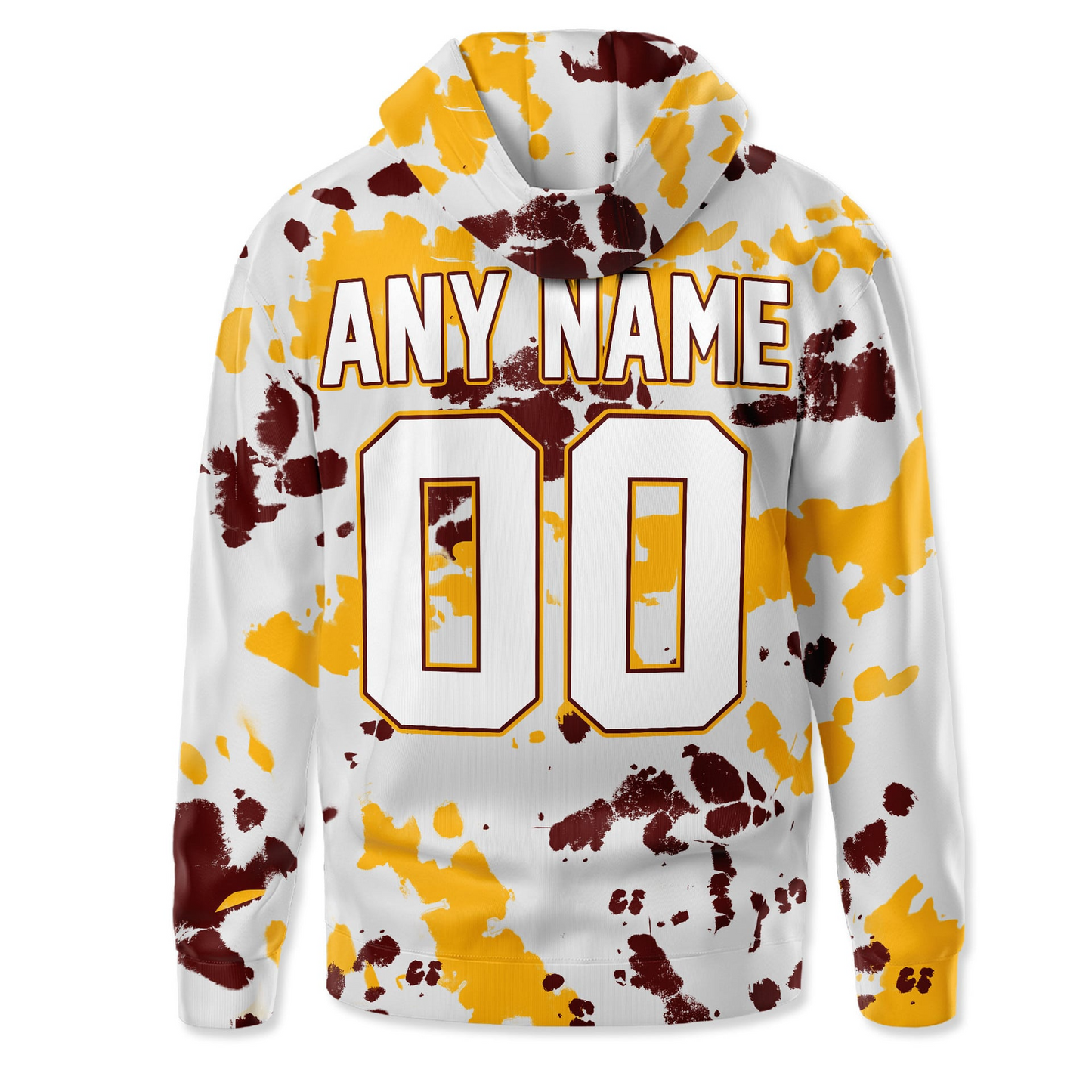 WC Premium NFL Gridiron Splash Personalized Hoodie DDT CTND