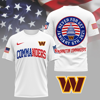 WC Premium NFL Never Forget January 6th 3D Shirt DDT 281125 NTL