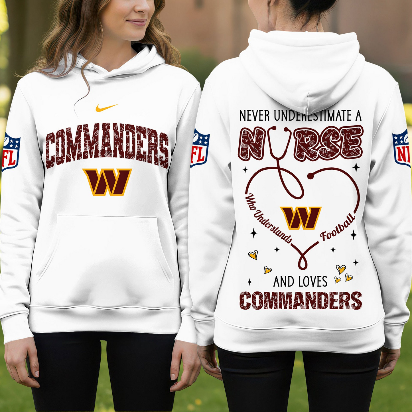 WC Premium NFL Nurse Pride Hoodie DDT 101125 HLPHUONG