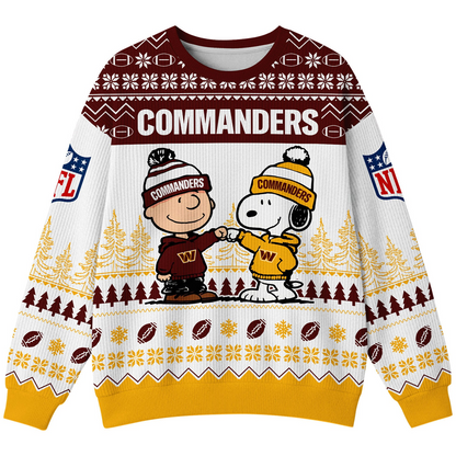 WC Premium NFL Snoopy Winter SweatShirt DDT CTND