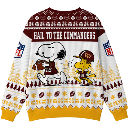 WC Premium NFL Snoopy Winter SweatShirt DDT CTND