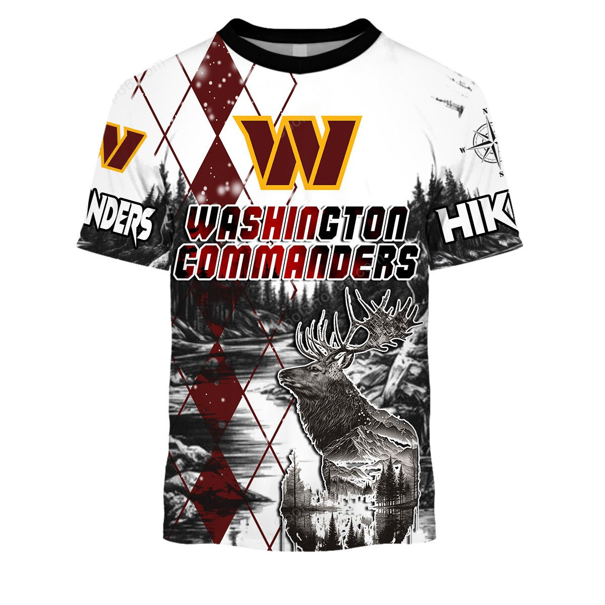 WC x NFL Hiking 3D Hoodie DDT CTND