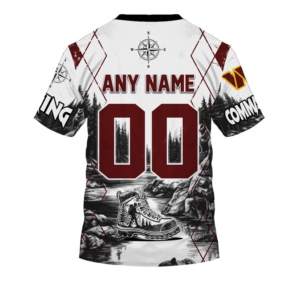 WC x NFL Hiking 3D Hoodie DDT CTND