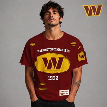 WC  x NFL LUXURY CREW-Neck T-Shirt FOR SUMMER HOLIDAY  180626
