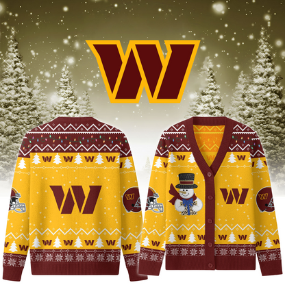 WC x NFL Premium Knitted Cardigan Jacket DDT CTND