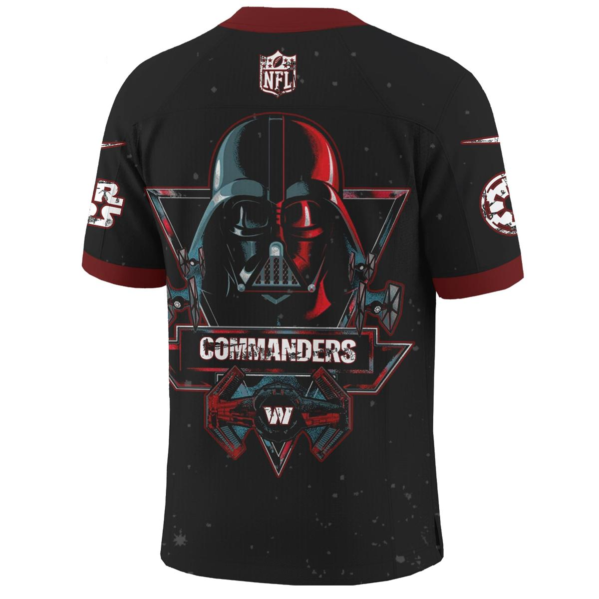 WC x S.Wars Darth Vader 2025 Football Jersey DDT NTL