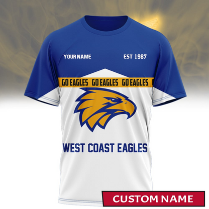 WCE x AFL Personalized Premium 3D Shirt DDT CTND