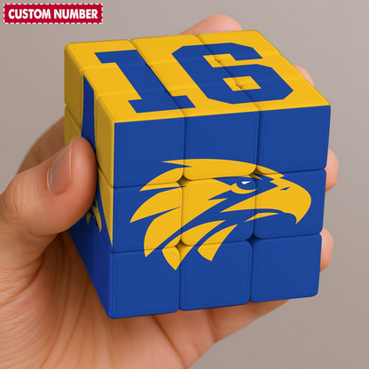 WCE x AFL Personalized Rubik Cube Gifts For Fan DDT CTND